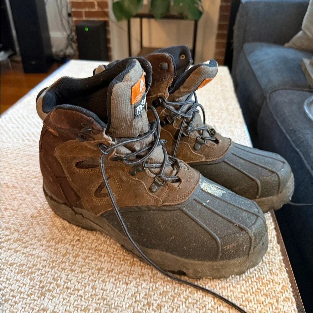 Ozark Trail Men's Dual-Tone Waterproof Boots